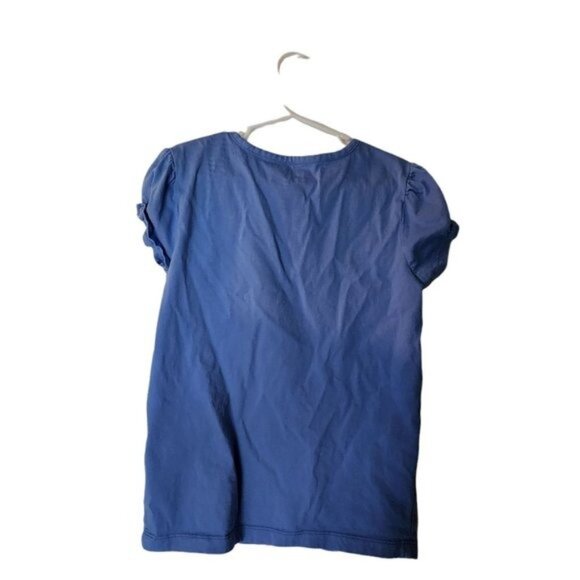 Gymboree‎ Blue Tee T-Shirt Rhinestone Whale Size 10 Years Girls Kids - Picture 6 of 6